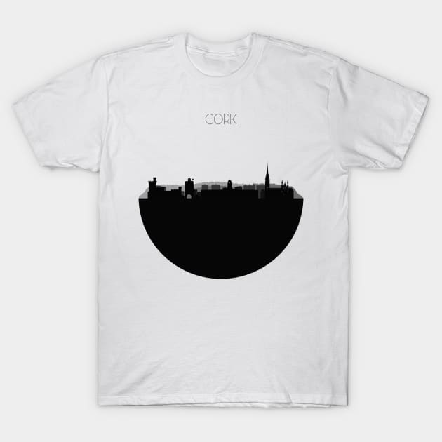 Cork Skyline T-Shirt by inspirowl